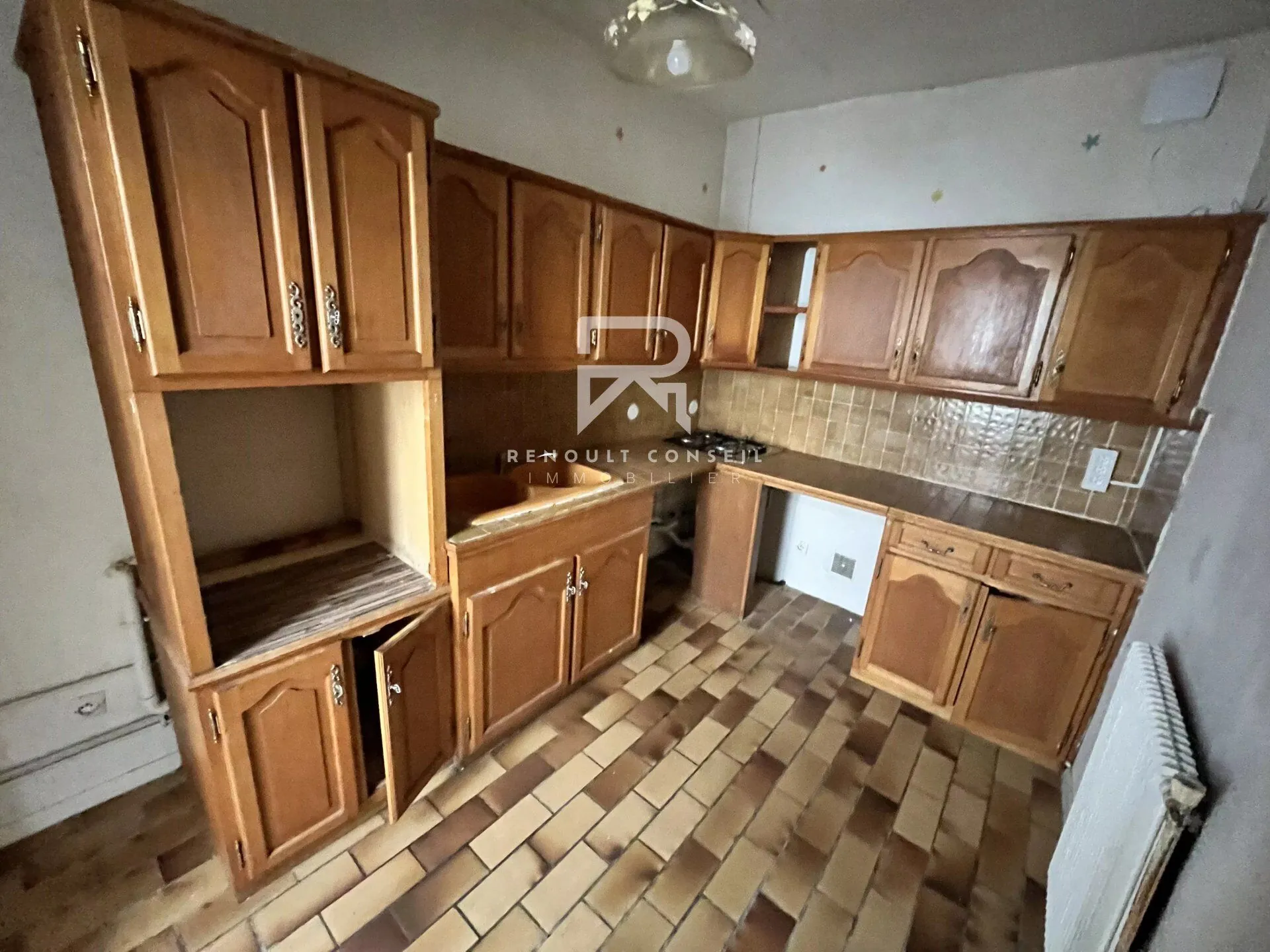 Appartement T3 de 59 m² à Rouen, centre-ville, à rénover