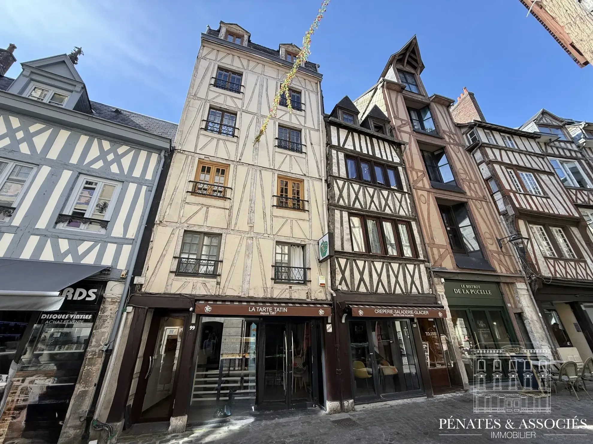 Studio à vendre à Rouen, proche du centre-ville, dernier étage 