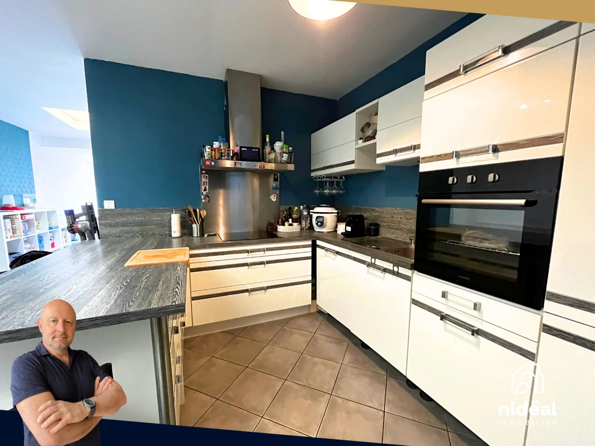 Maison rénovée à Valenciennes avec 3 grandes chambres et jardin - 156 m²