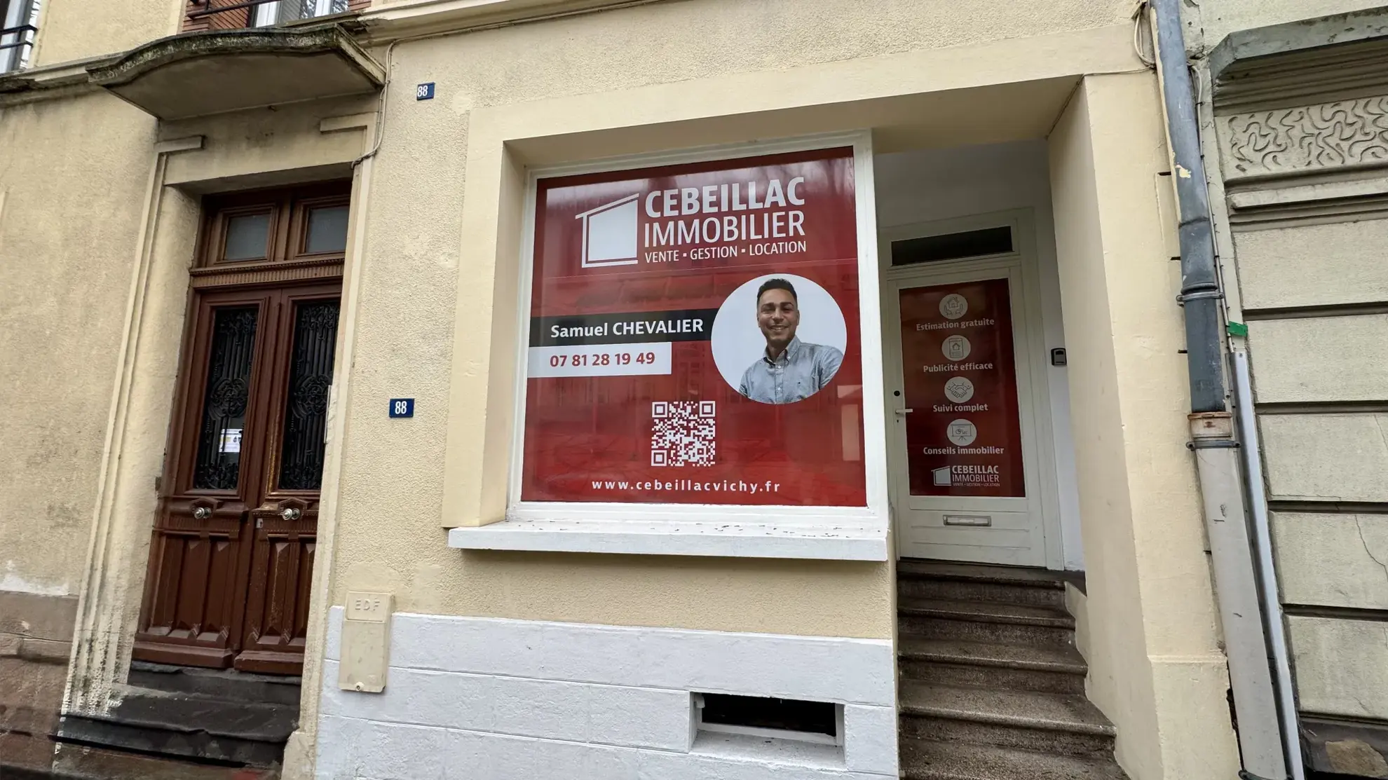 Local commercial rénové de 31 m² à Vichy, emplacement idéal proche de la gare