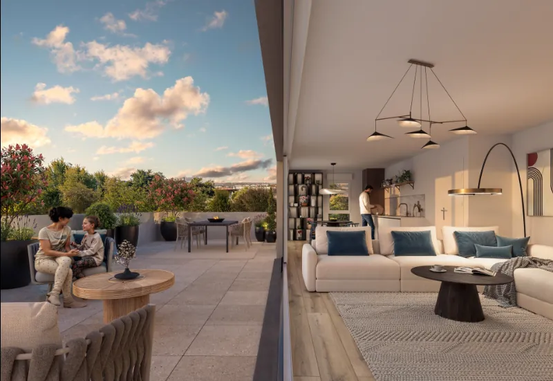 Appartement 2 pièces neuf à Clermont-Ferrand - Livraison 2028 dans résidence moderne