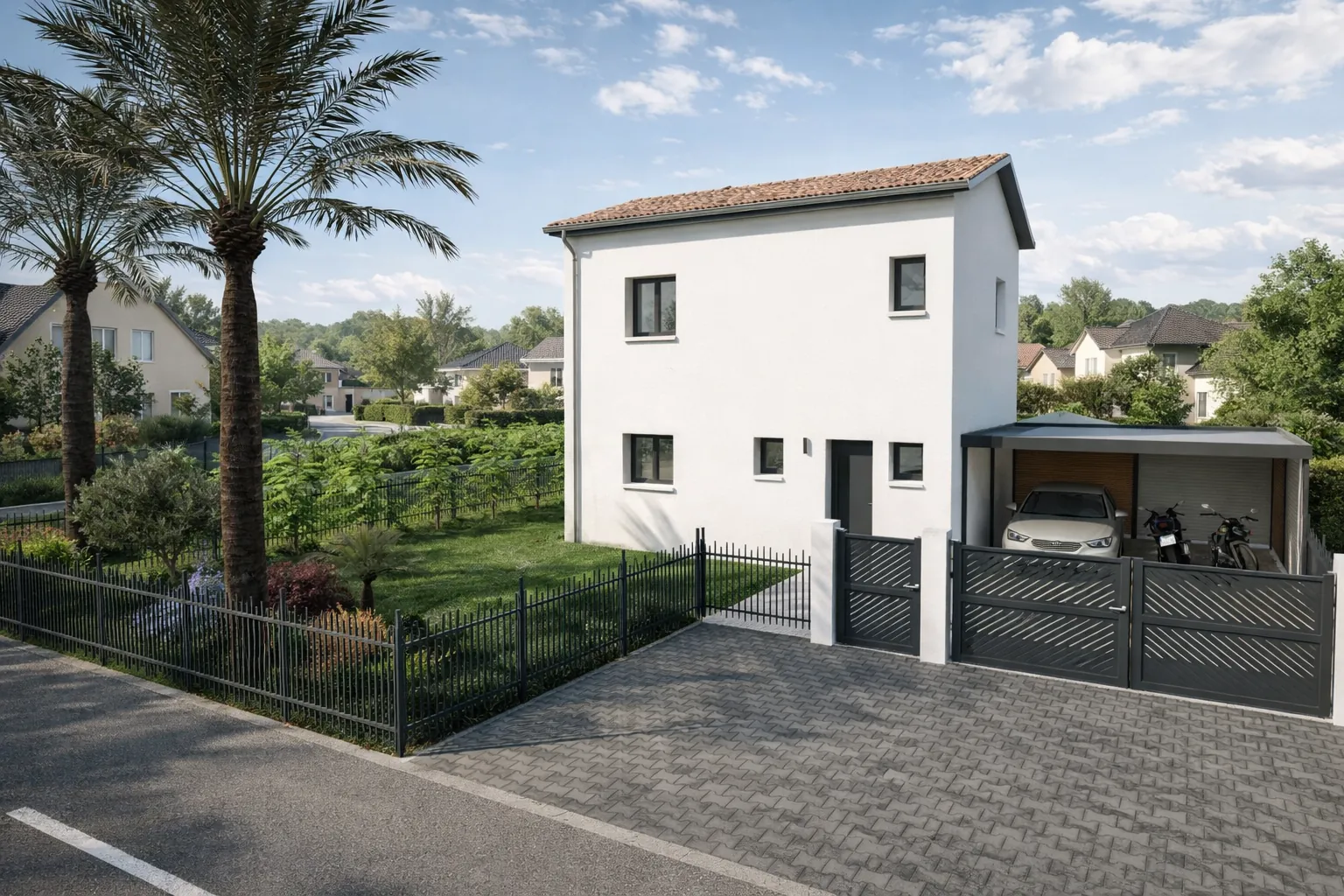 Terrain à bâtir de 1198 m² à Juvignac, proche tramway et écoles 