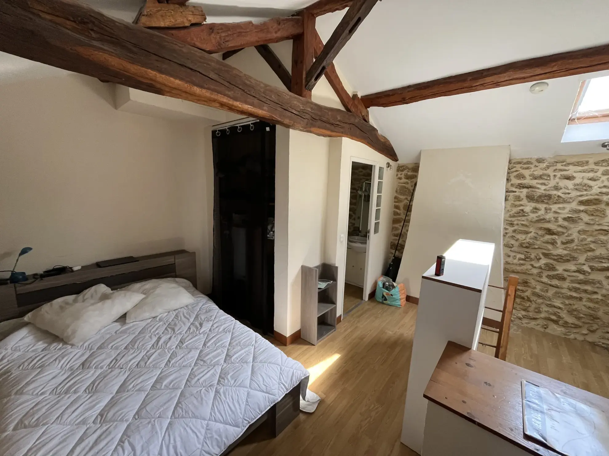 Maison de ville T2 à Bazas - 35,60 m² avec parking Privé