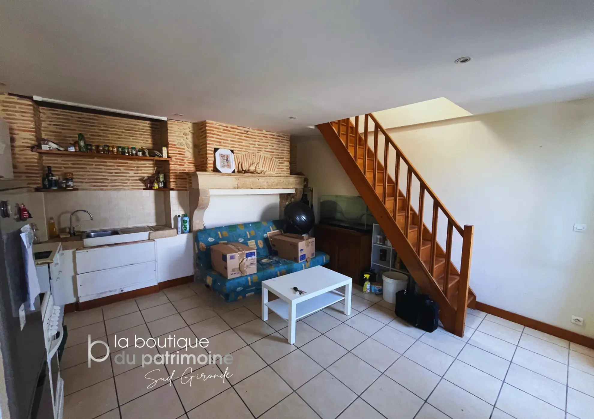 Maison de ville T2 à Bazas – 35,60 m² avec parking privé