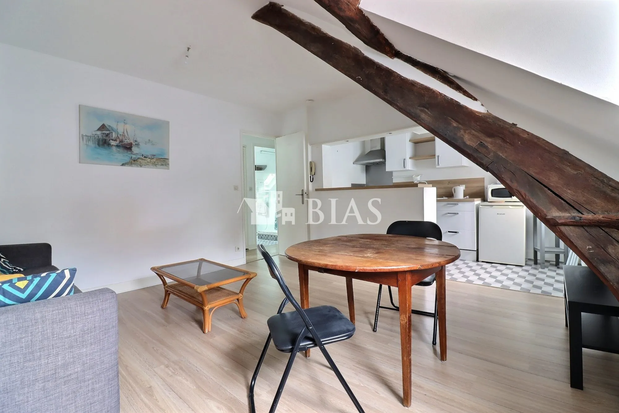 Appartement T2 à vendre à Honfleur, proche du Vieux Bassin