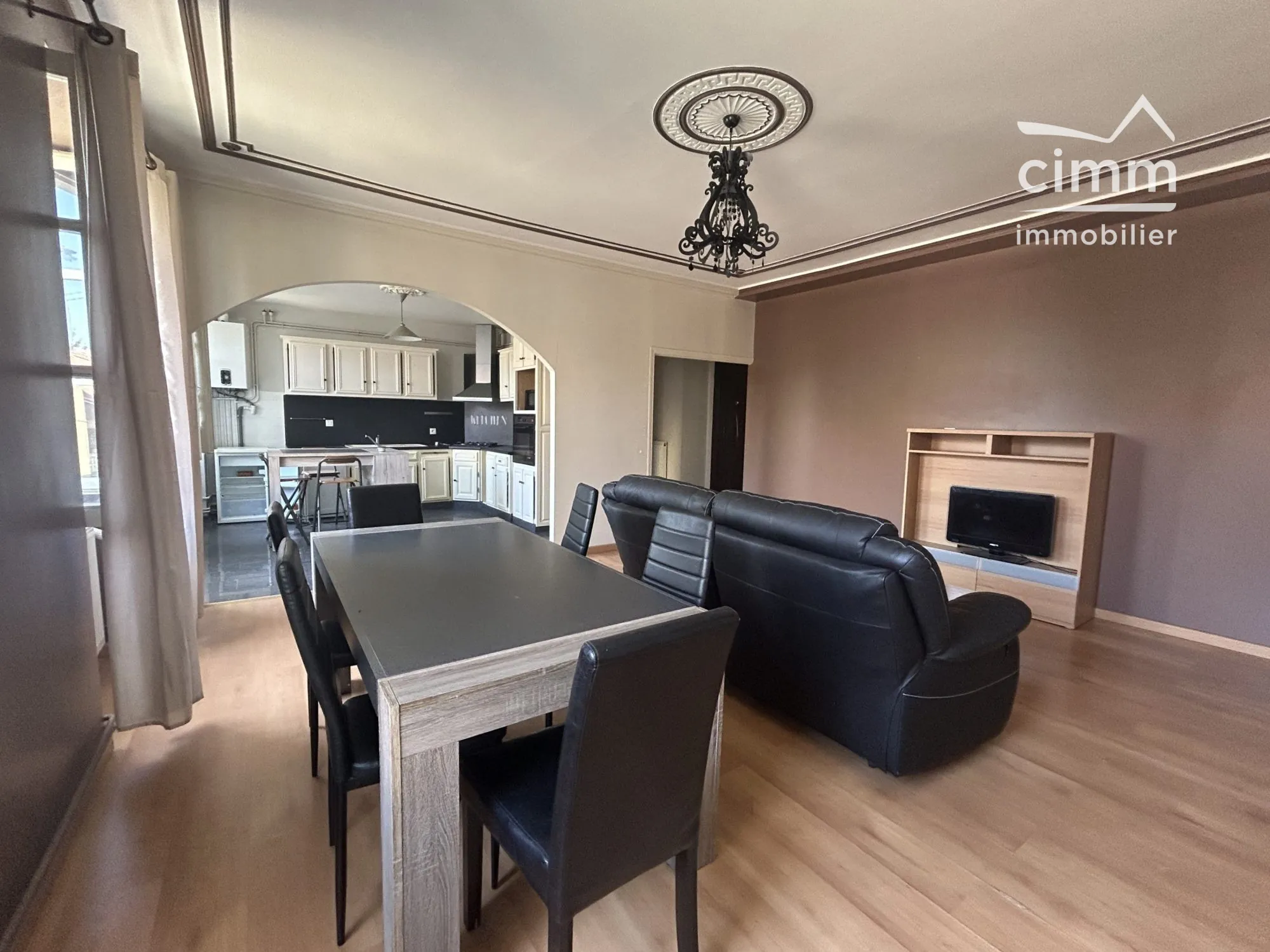 Appartement 4 pièces à Tullins-Fures avec garage privé et faibles charges