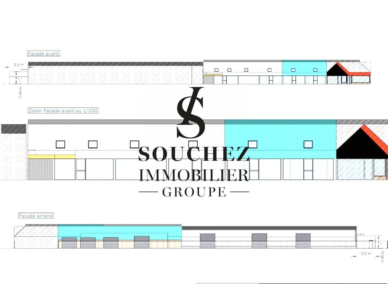 À vendre entrepôt de 131 m² avec parking à Avion, idéal pour stockage ou atelier 