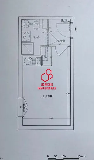 Studio à vendre à Créteil - 21 m², idéal premier achat ou investissement immobilier 