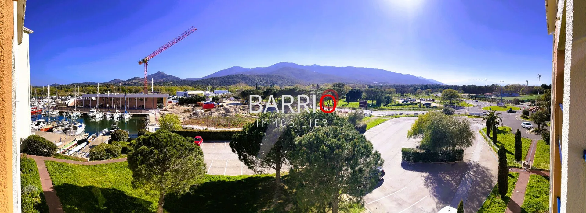 Appartement T2 avec vue panoramique, piscine et parking à Argeles-sur-Mer