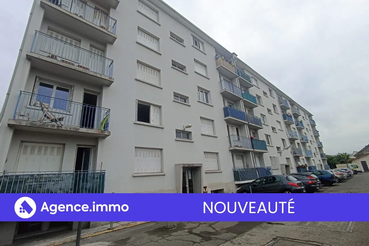 Appartement T3 à Tarbes – 52m² avec balcon, cave et stationnement pour investissement locatif