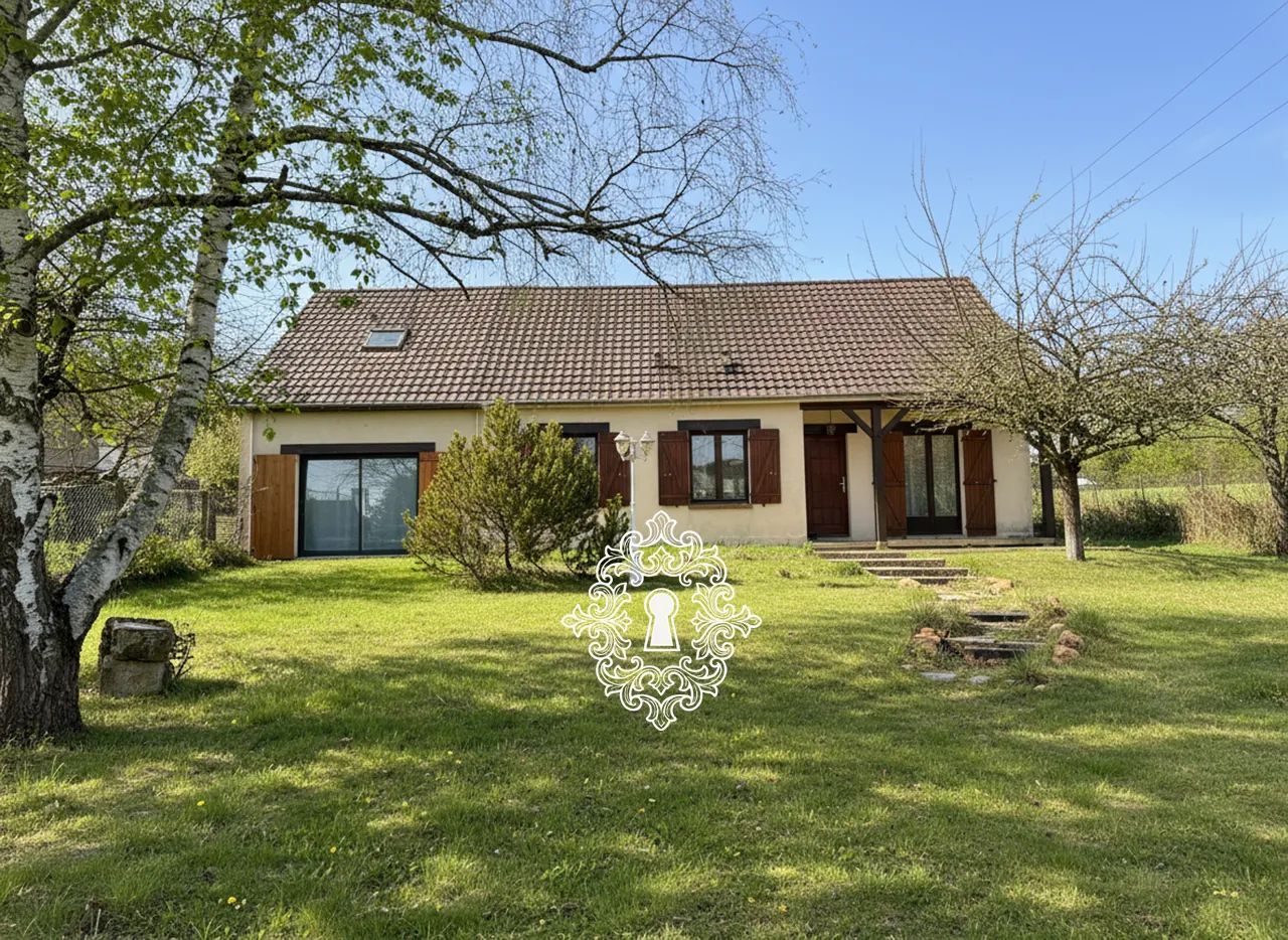 Belle maison traditionnelle de 3 chambres à Donnemarie-Dontilly avec terrain clos