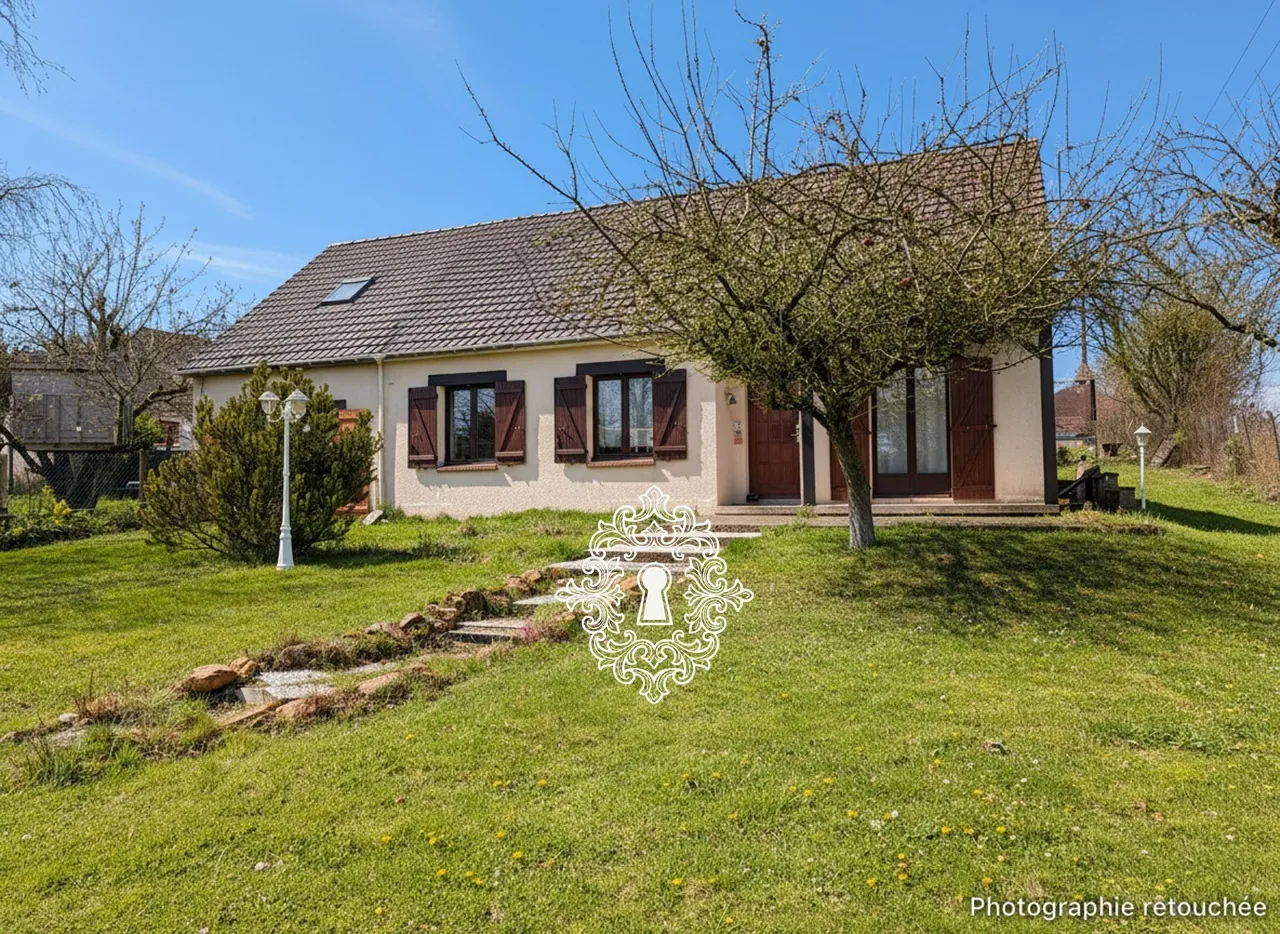 Belle maison traditionnelle de 3 chambres à Donnemarie-Dontilly avec terrain clos 