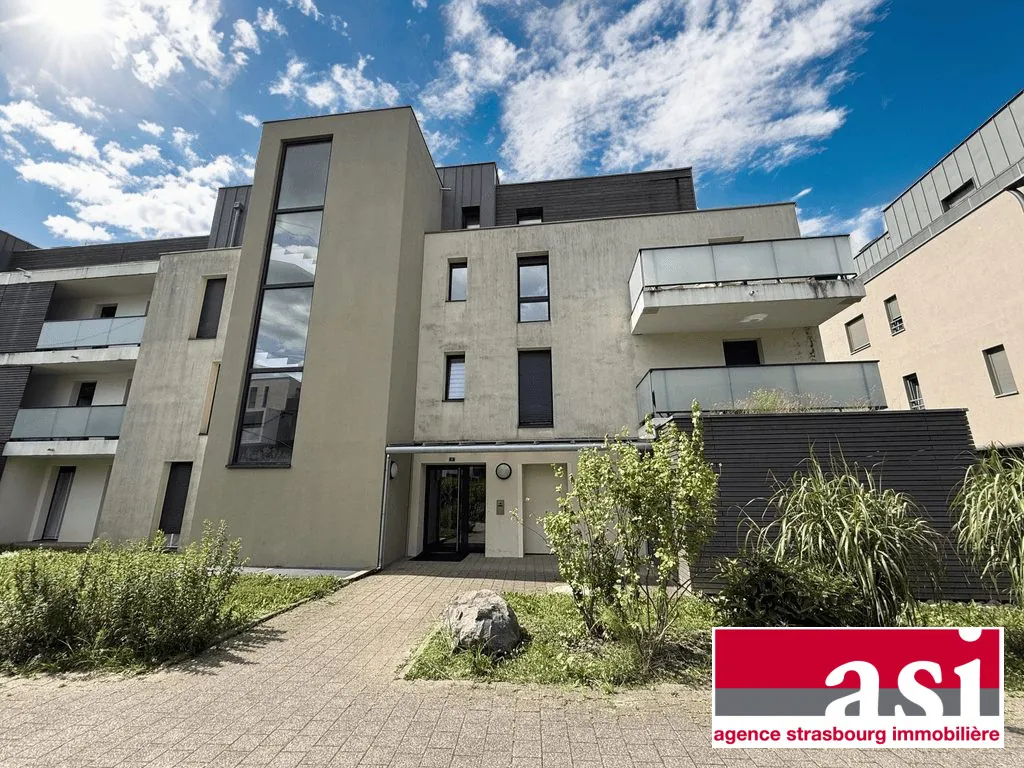 À vendre appartement 2 pièces avec terrasse à Strasbourg - Standing 2013 