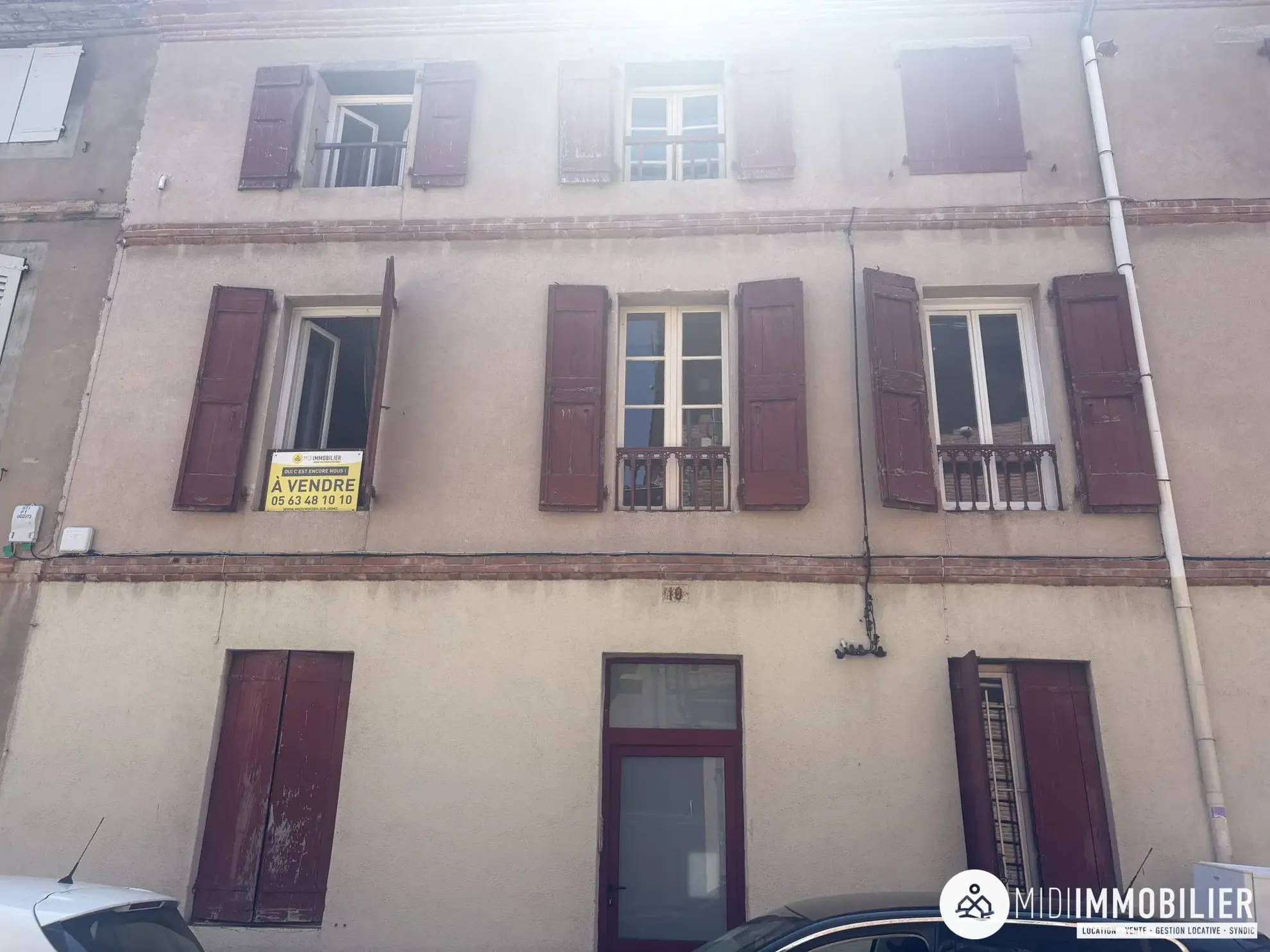 Appartement T2 bis à vendre à Albi, centre-ville, à rénover