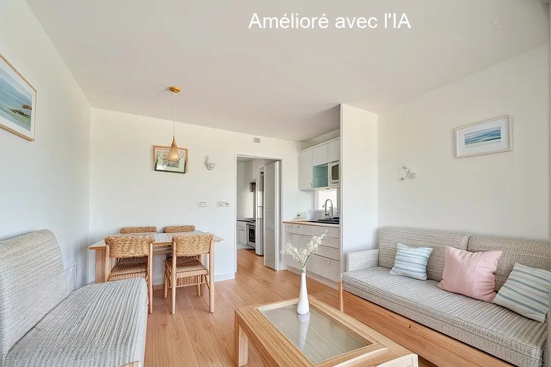 Appartement 2 pièces avec balcon et parking à Deauville, idéal investissement saisonnier