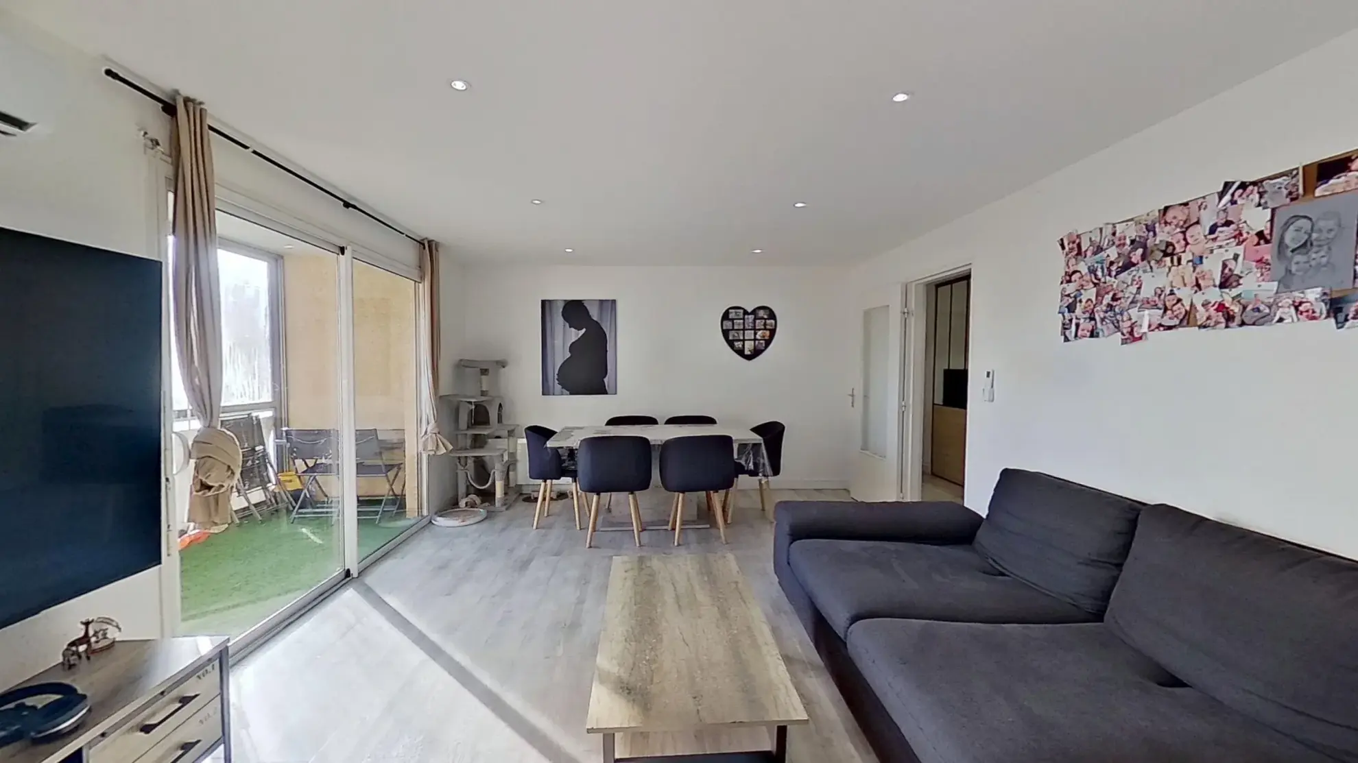 Appartement 3 pièces rénové à Fréjus avec parking et cave 