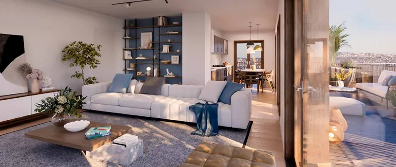 Appartement T1 neuf à Gennevilliers – Livraison 2027, parking inclus, prix 219 000 €