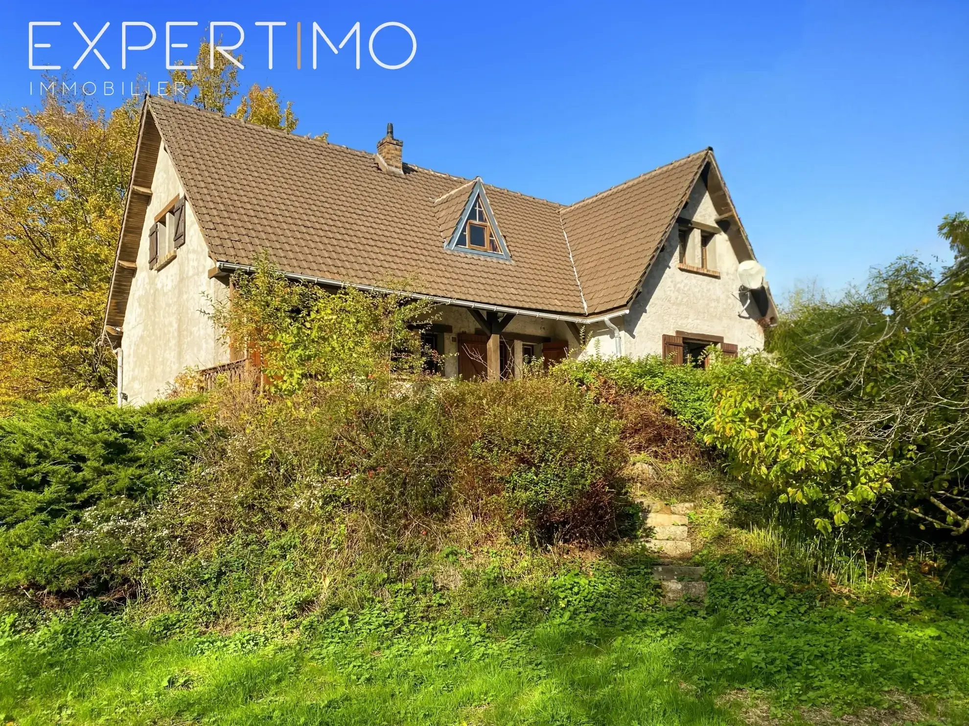 Maison traditionnelle avec grand terrain à Chalo Saint Mars - Vallée de la Chalouette