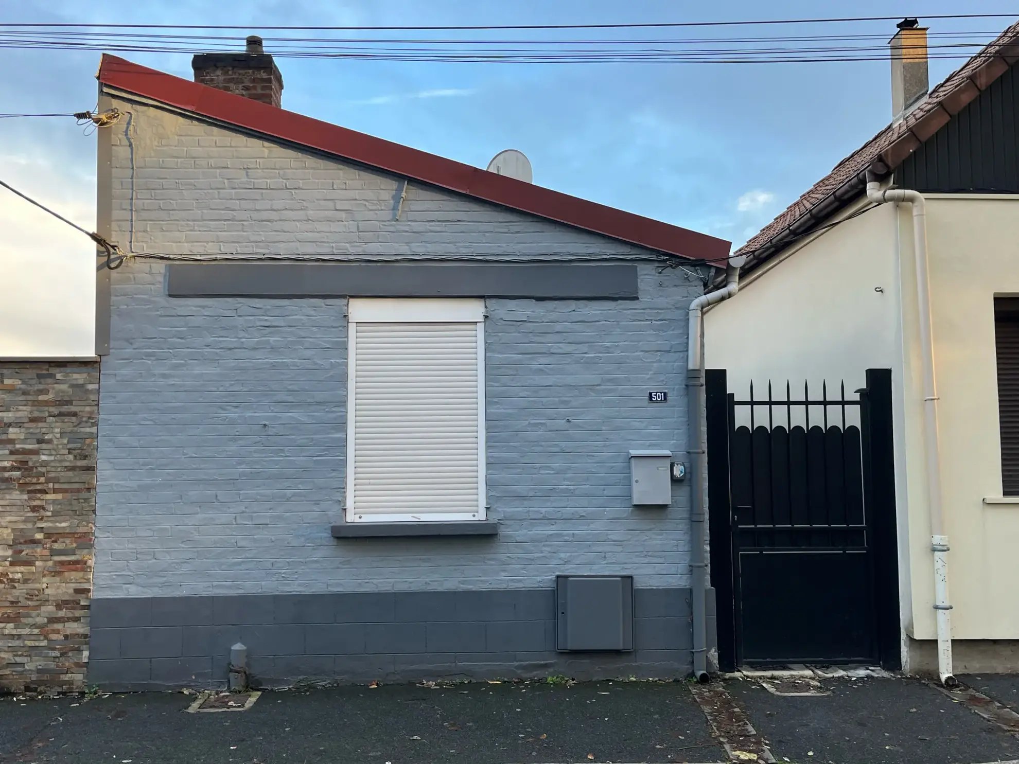 Maison en plain-pied à vendre à HENIN BEAUMONT avec jardin et dépendances