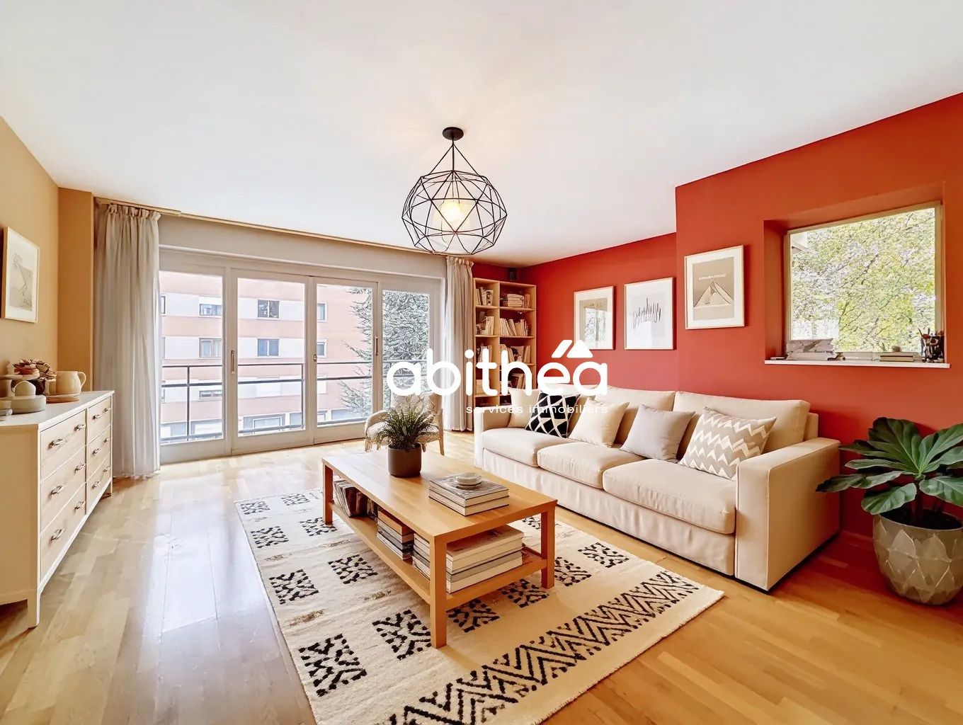 Appartement T5 à vendre à Lens - 107 m², 4 chambres, balcon, parking sécurisé