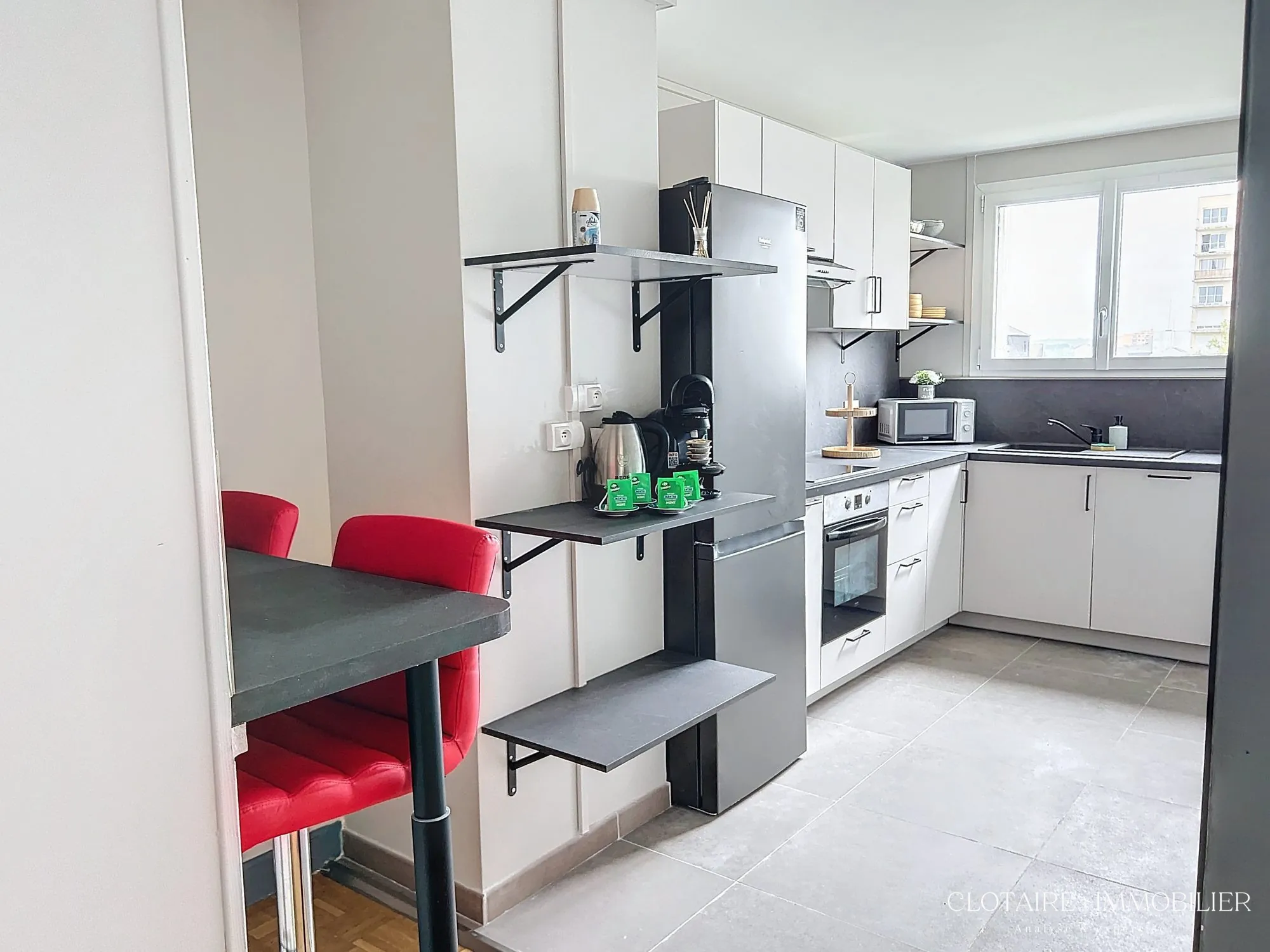 Bel appartement T3 rénové avec lumineux spacieux à Compiègne 