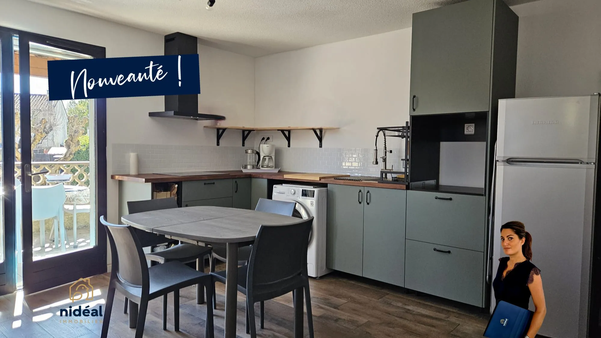 A vendre appartement T2 avec terrasse, piscine à Quissac - Copropriété conviviale