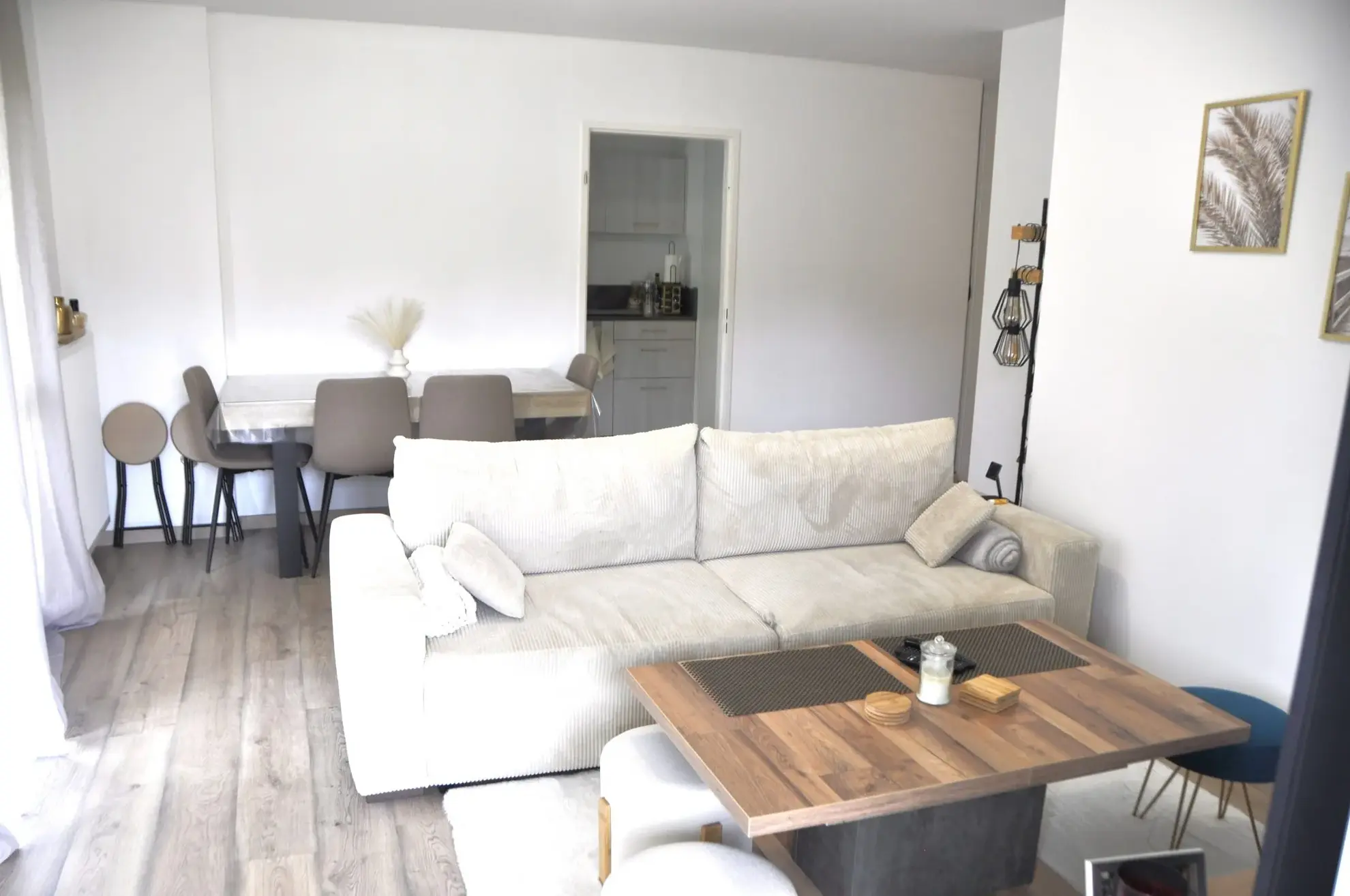 Appartement en rez-de-chaussée à Soissons avec terrasse, parking et loué 