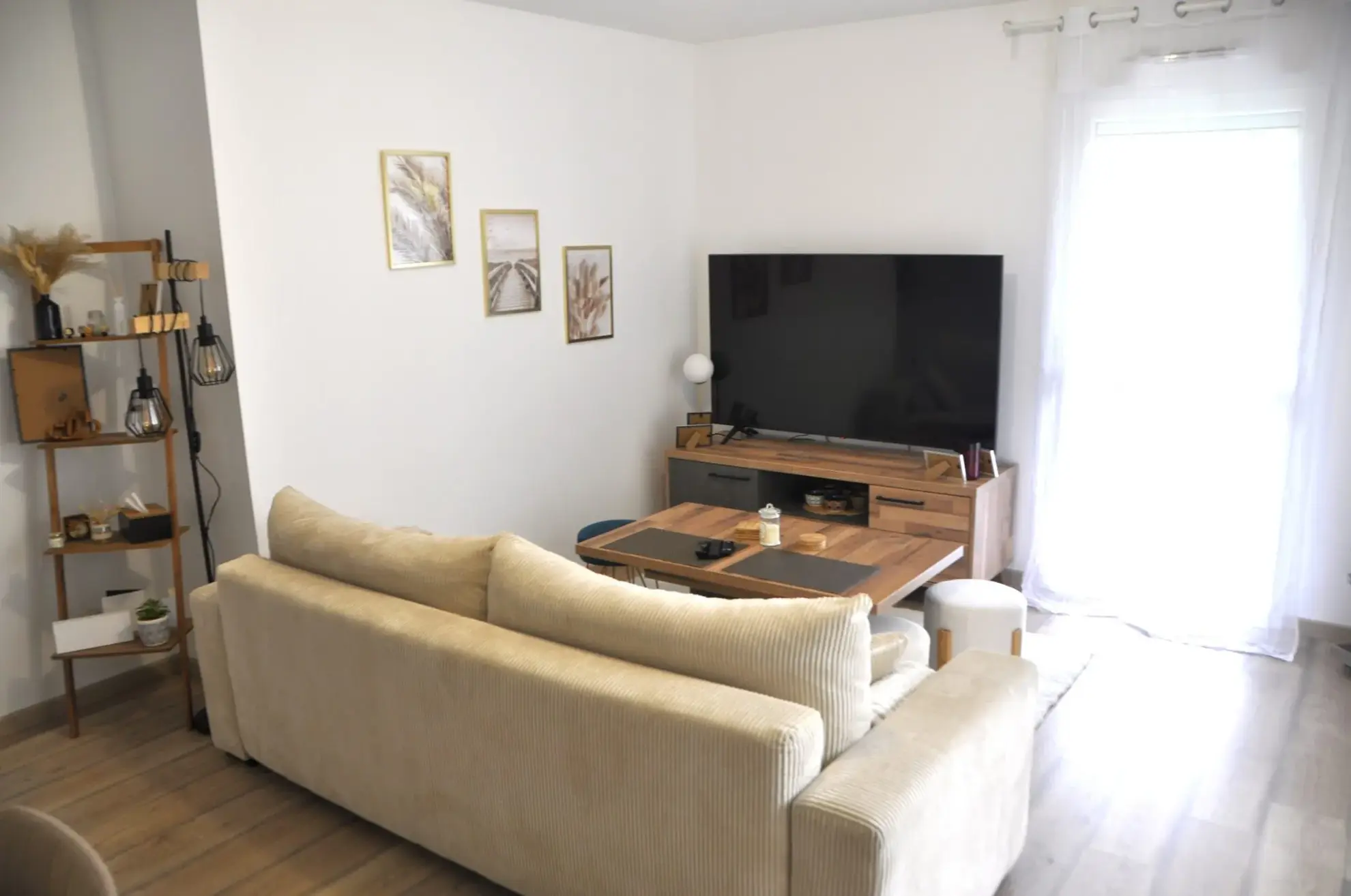 Appartement en rez-de-chaussée à Soissons avec terrasse, parking et loué 