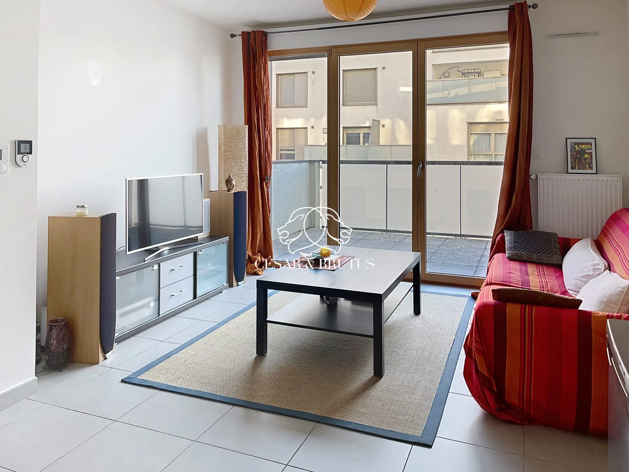 Appartement 2 pièces lumineux avec balcon dans le 8e arrondissement de Lyon 