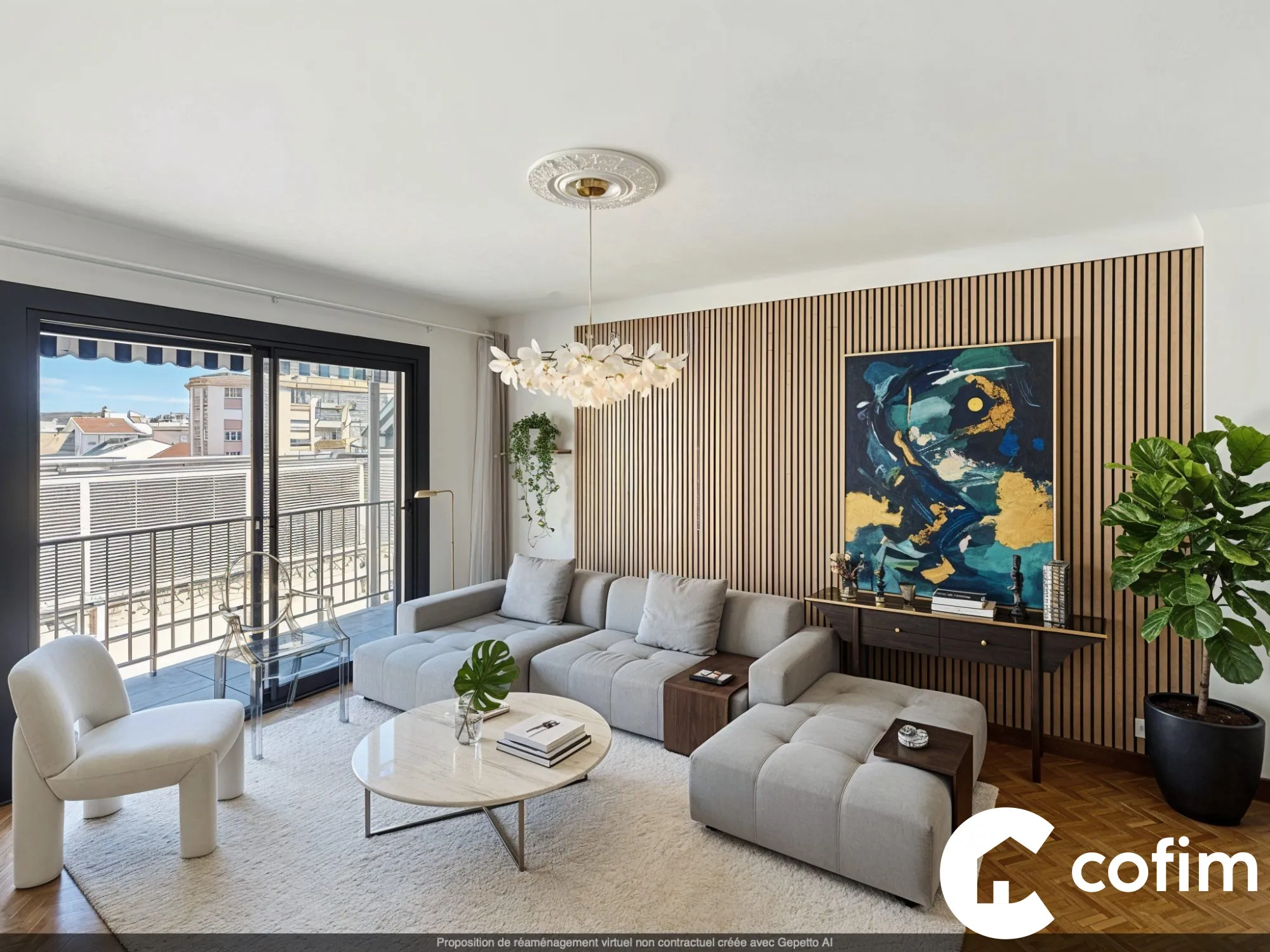 Appartement T2 entièrement rénové avec balcon à Tarbes - Quartier des Allées