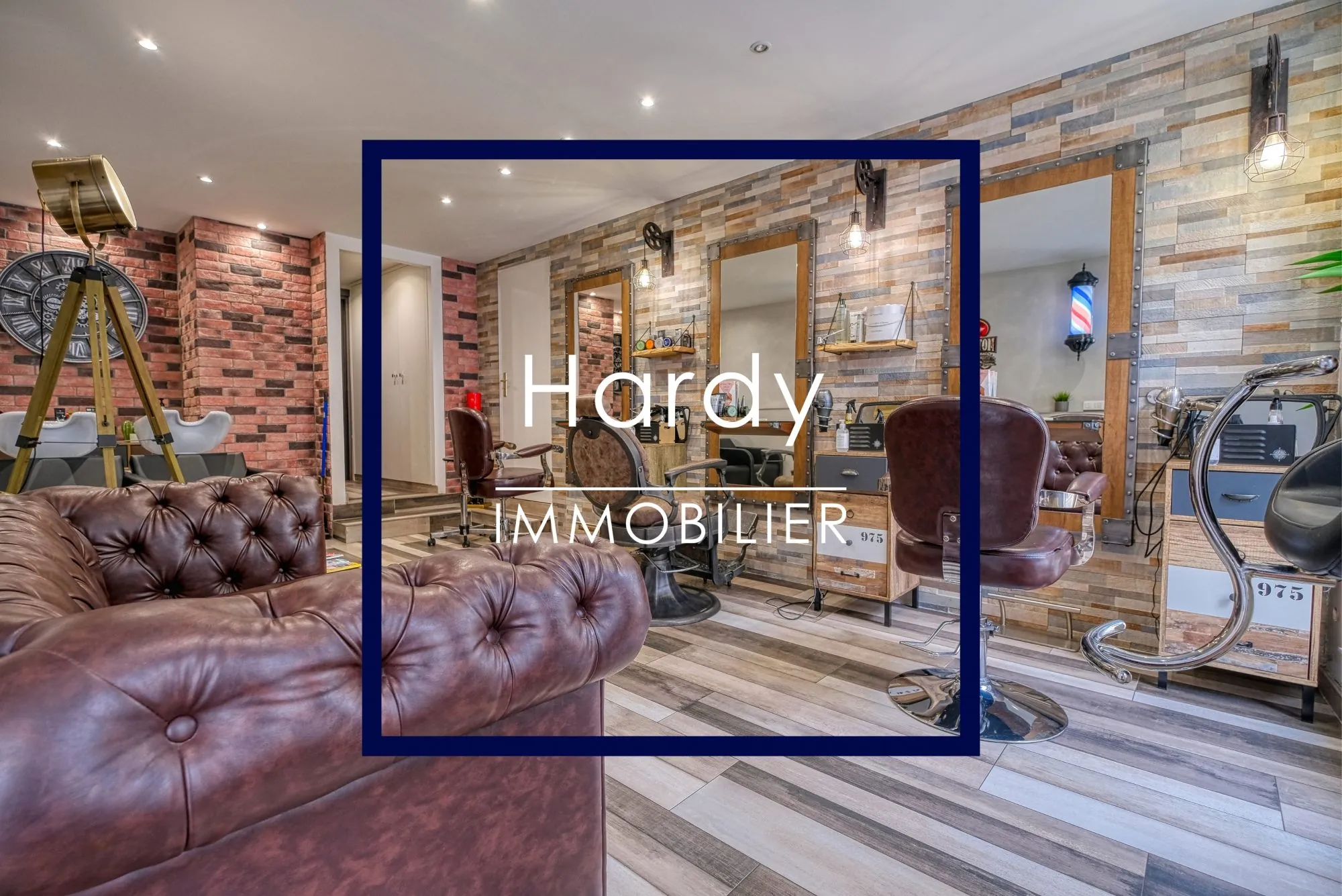 Salon de coiffure Local commercial à vendre à Pontoise - Centre Historique, bail sécurisé jusqu'en 2028