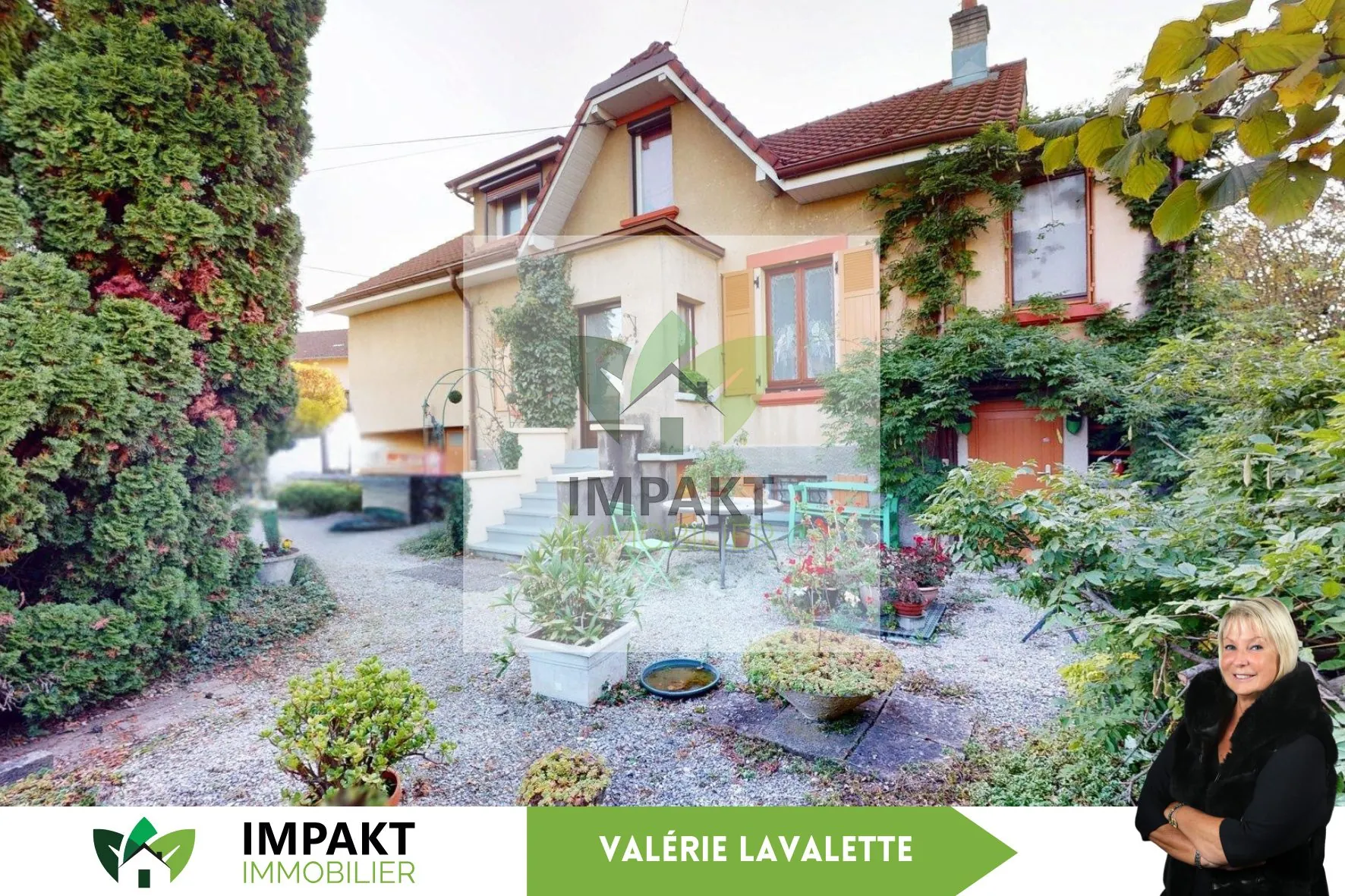 Maison 5 chambres avec jardin arboré à Audincourt - Spacieux et bien entretenu