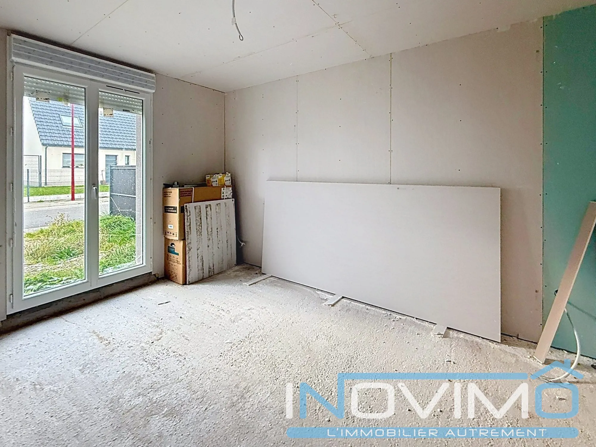 Maison neuve à finir de 90 m² à Vieille-Église, proche des commodités 