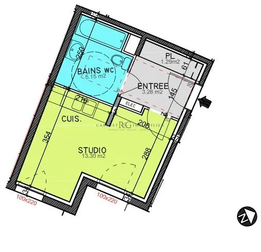 Studio à Woippy - Opportunité d'investissement locatif sécurisé