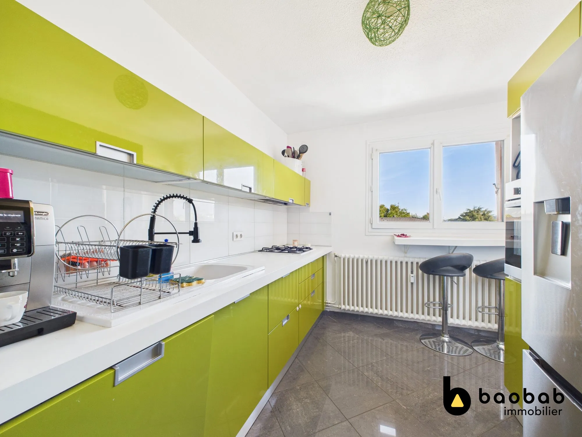 Appartement T3 avec balcon et cave au centre de La Motte-Servolex 