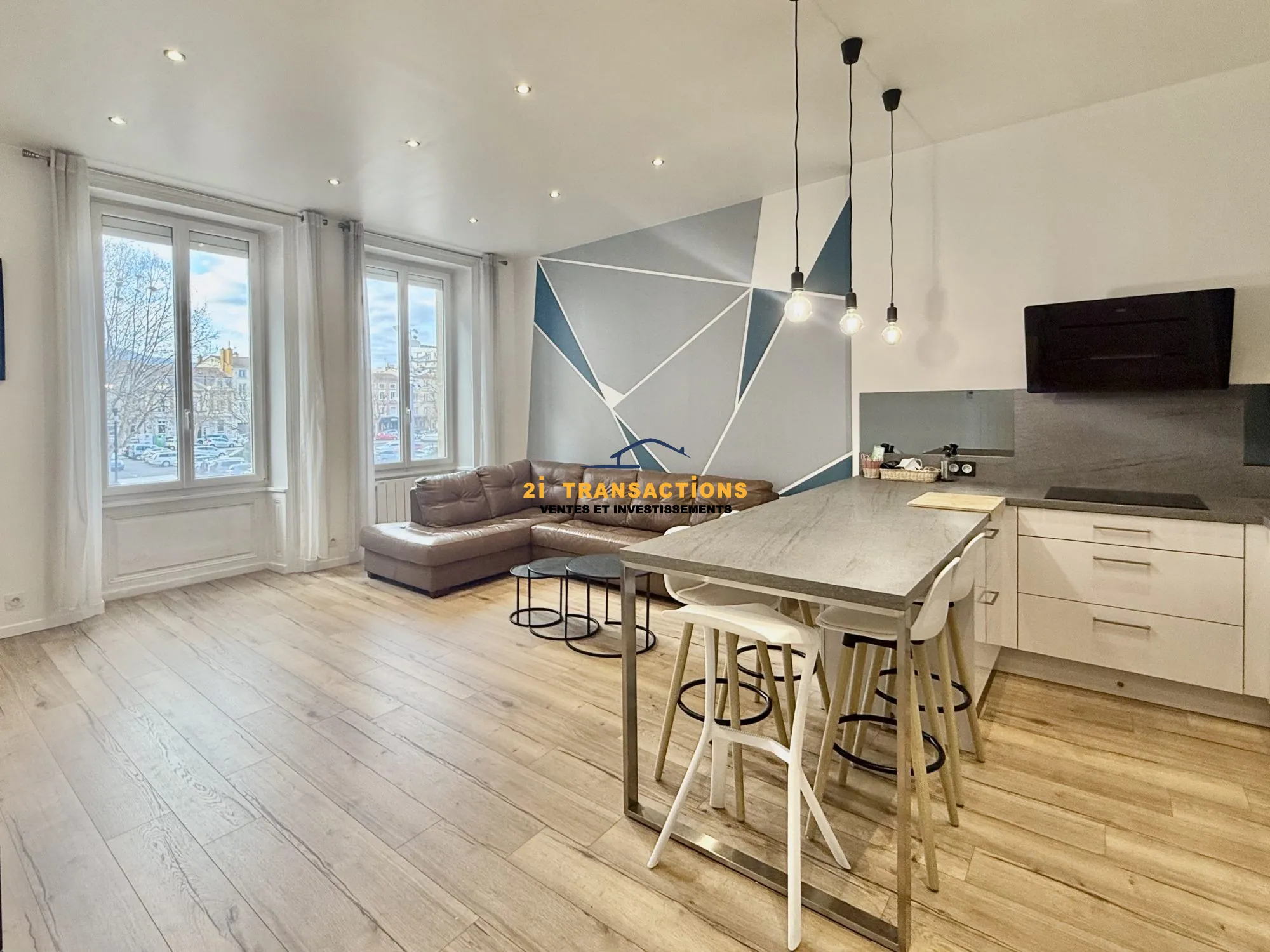 Appartement à vendre à Saint-Chamond - T3 rénové, faibles charges, emplacement idéal