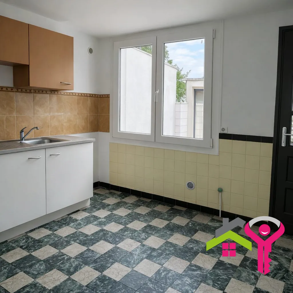 Belle maison à Escaudain avec jardin, 2 chambres, rapidement habitable 