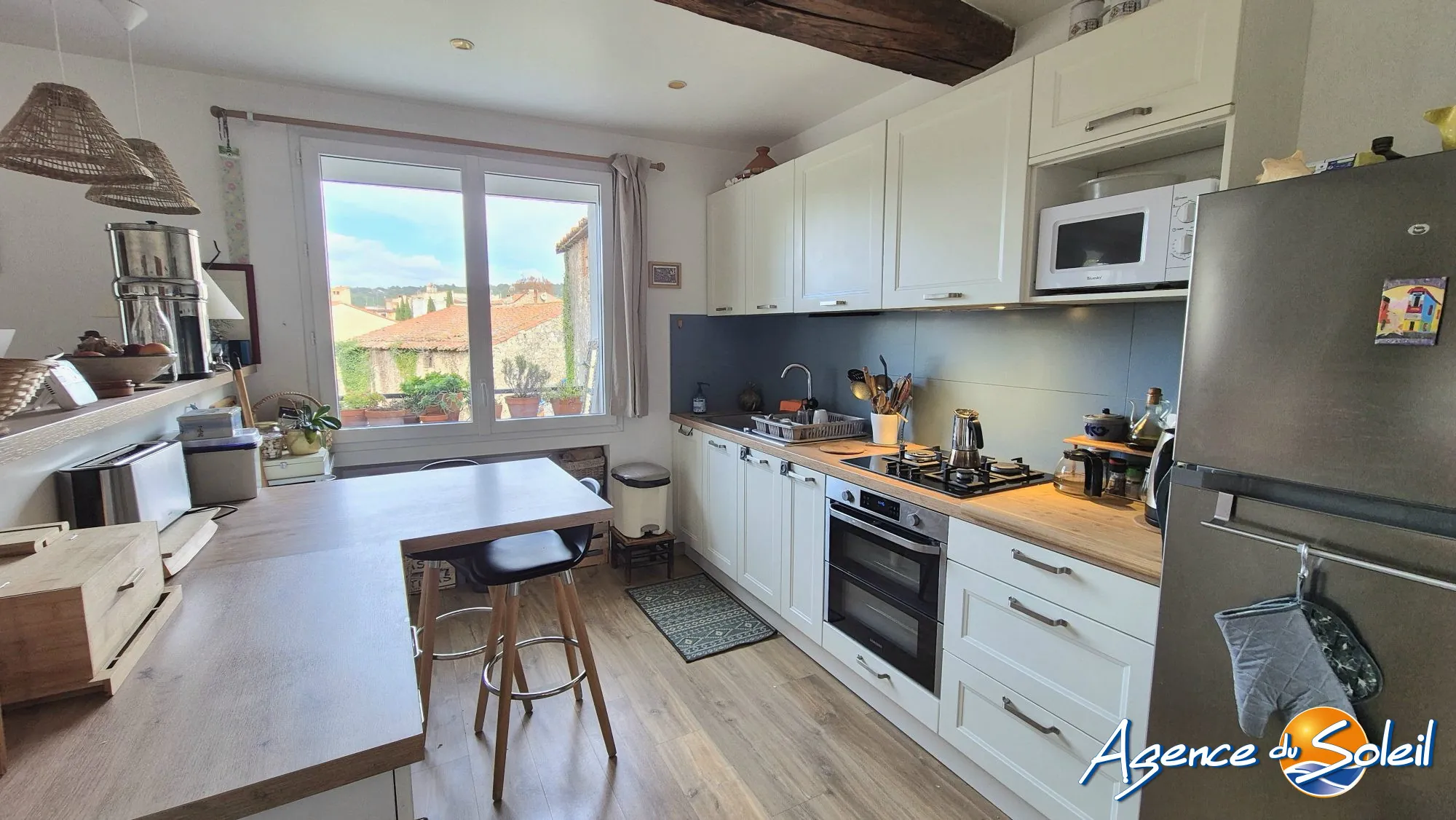 Maison ancienne rénovée de 89 m² avec vue panoramique à Estagel 