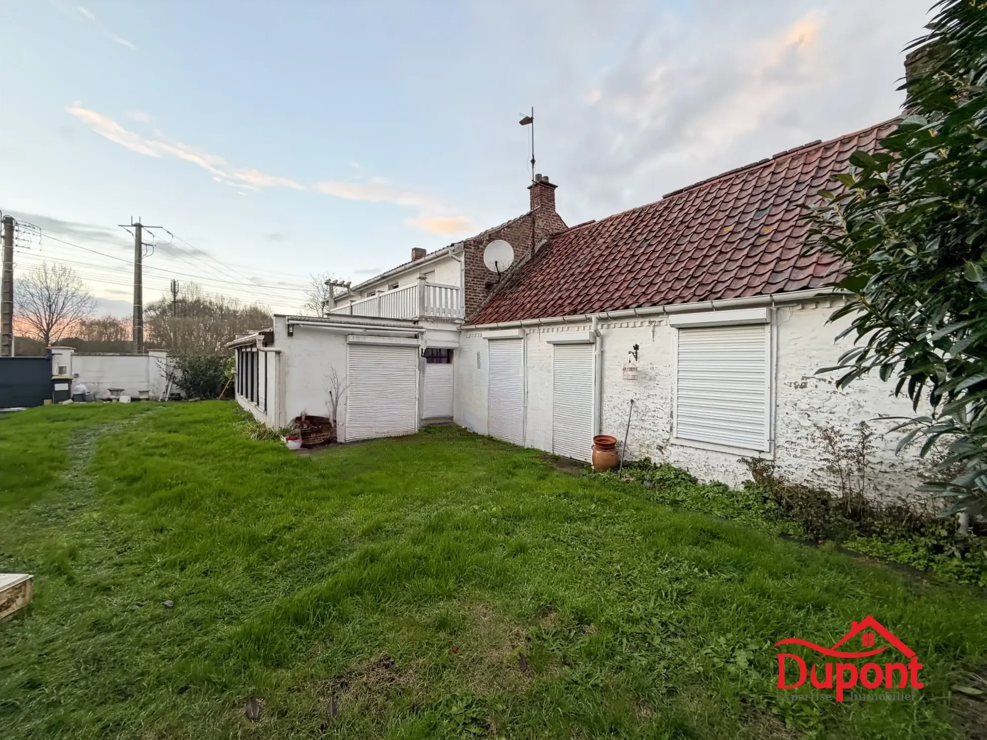 Longère individuelle avec veranda et grand terrain à Montigny-en-Ostrevent 