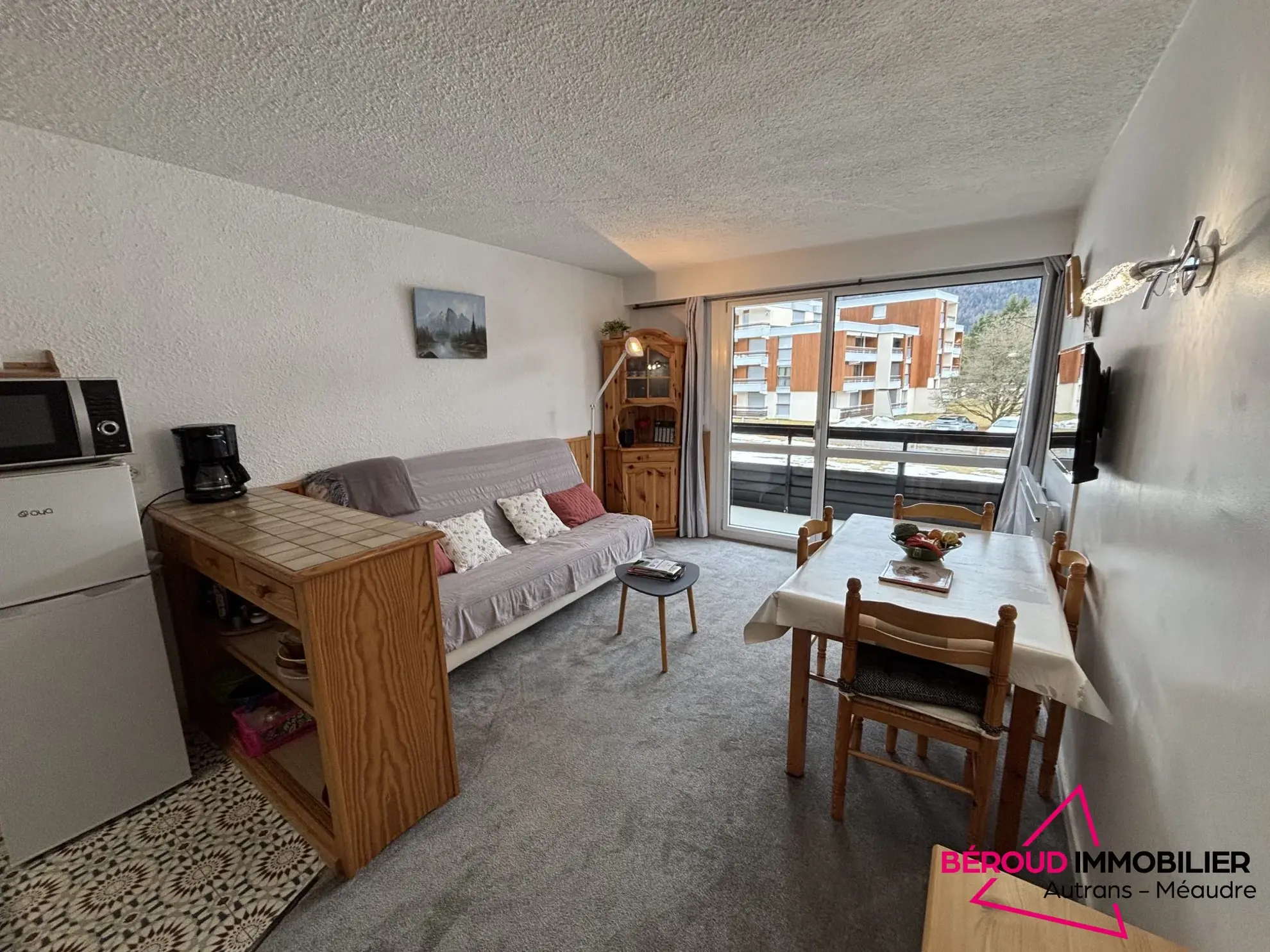 Appartement 2 pièces avec cabine à vendre à Autrans-Méaudre en Vercors