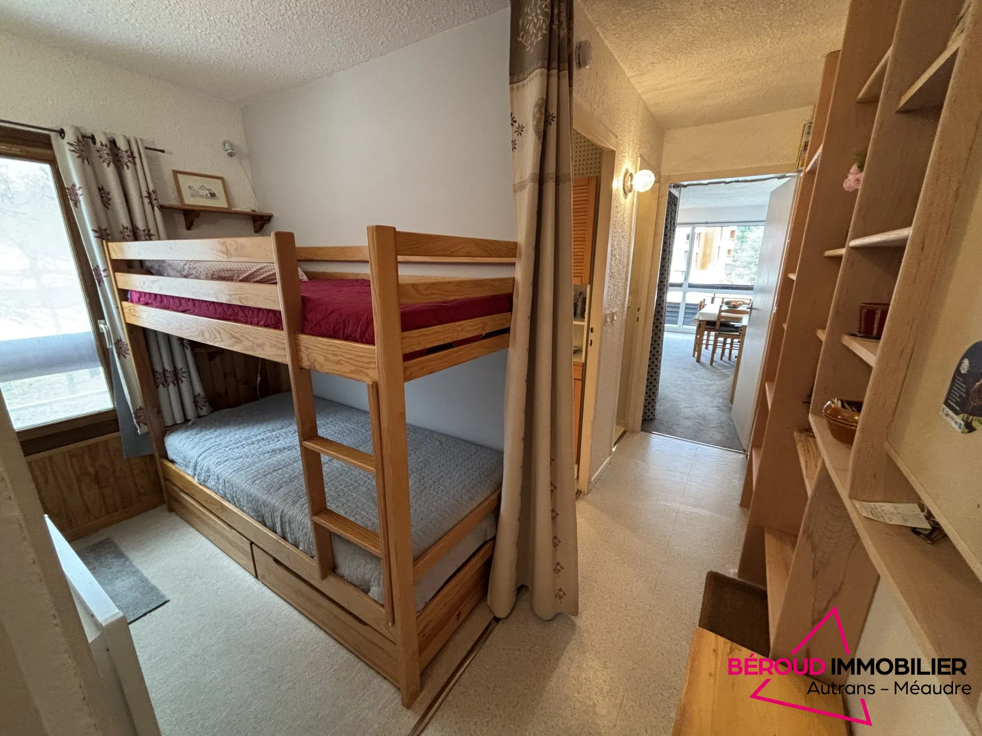 Appartement 2 pièces avec cabine à vendre à Autrans-Méaudre en Vercors 