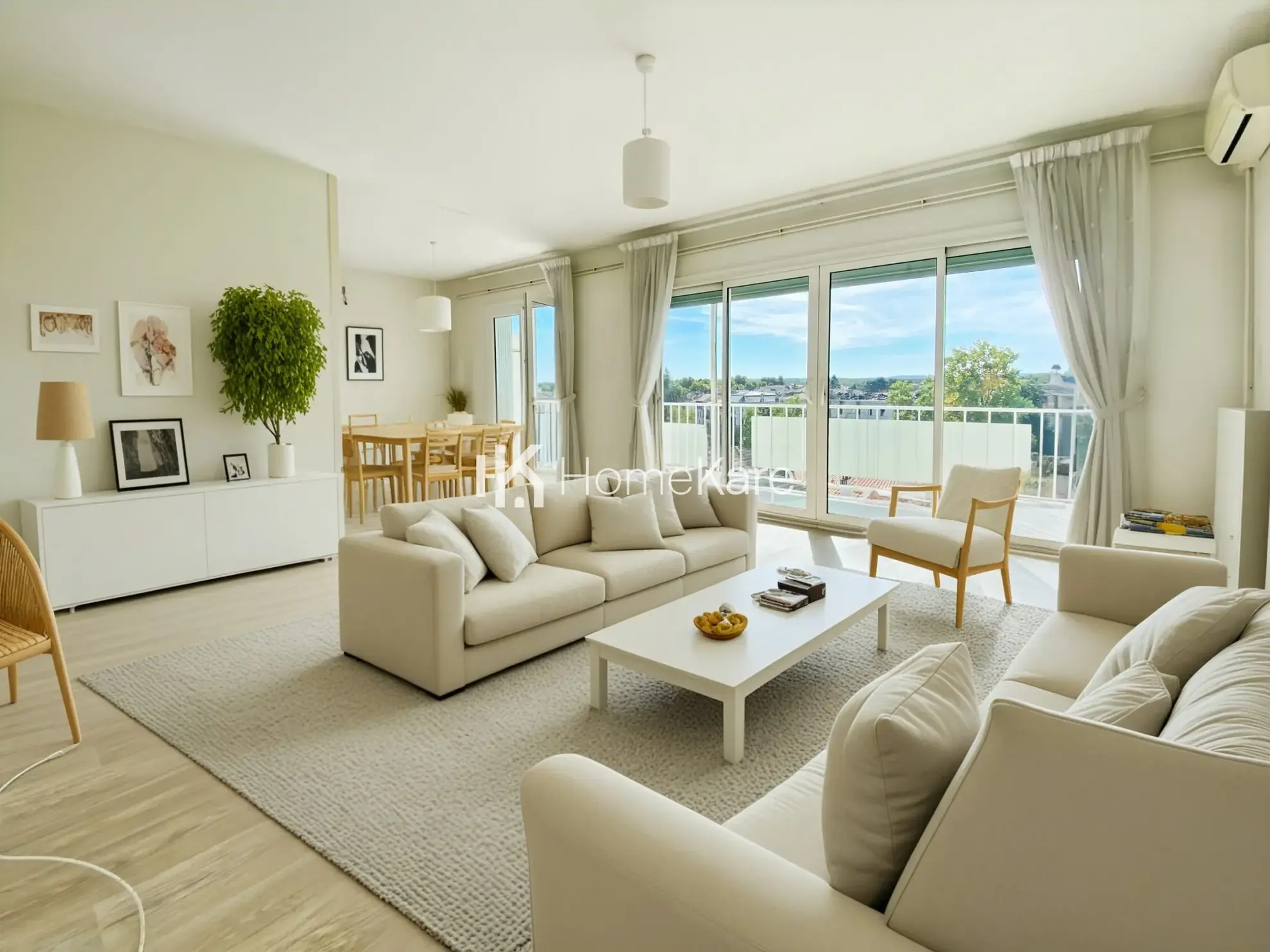 Appartement 4 pièces avec balcon et vue à Marmande - Investissement rentable