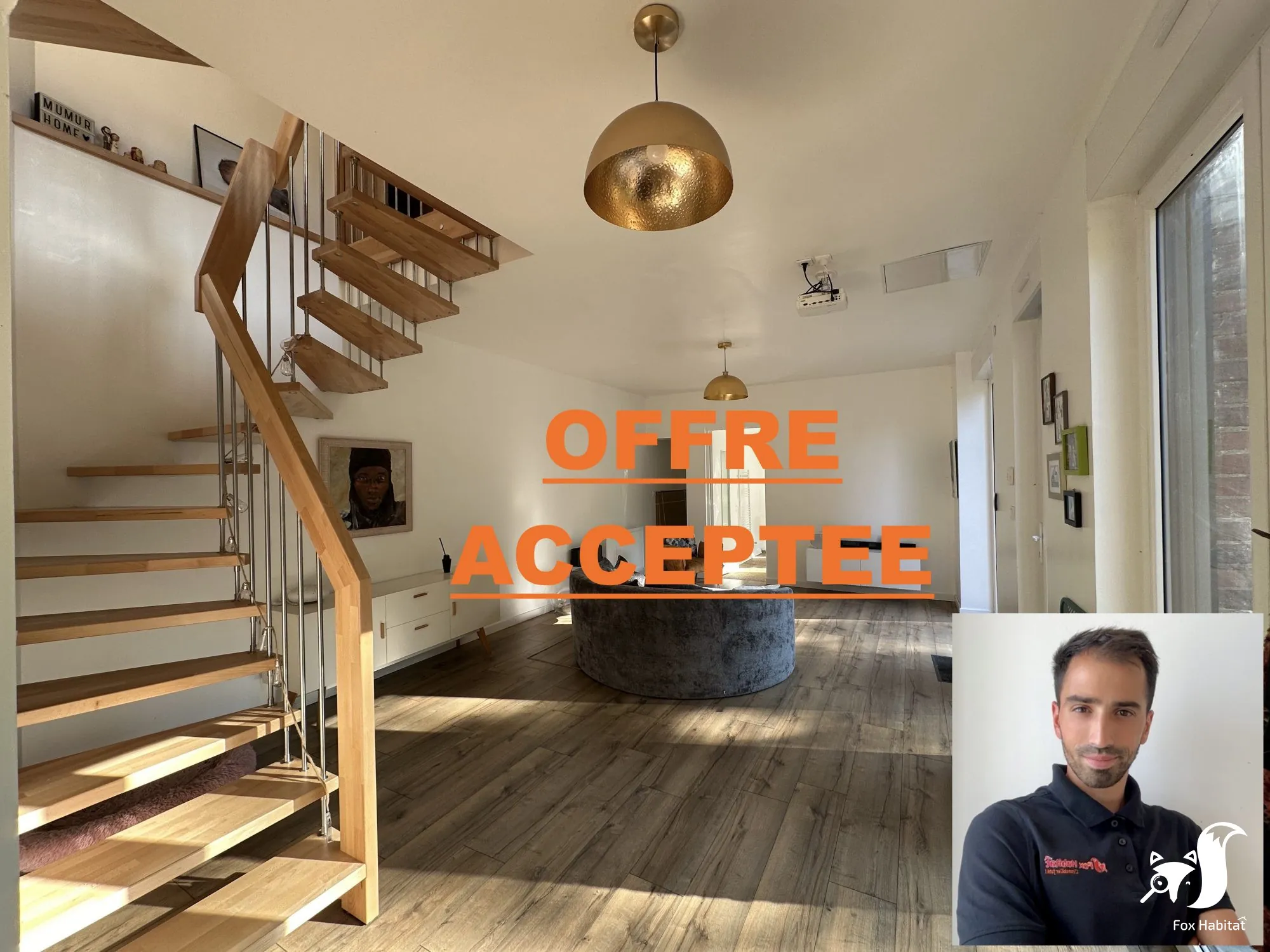 Maison individuelle rénovée avec jardin de 2000 m² à Walincourt-Selvigny