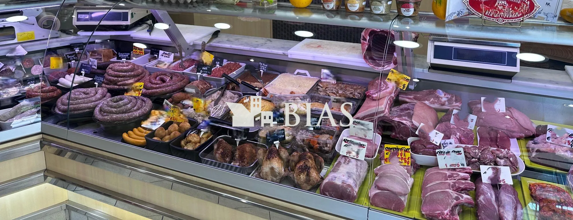 Fonds de commerce en vente à Meung-sur-Loire : Boucherie, Charcuterie, Rôtisserie et Traiteur