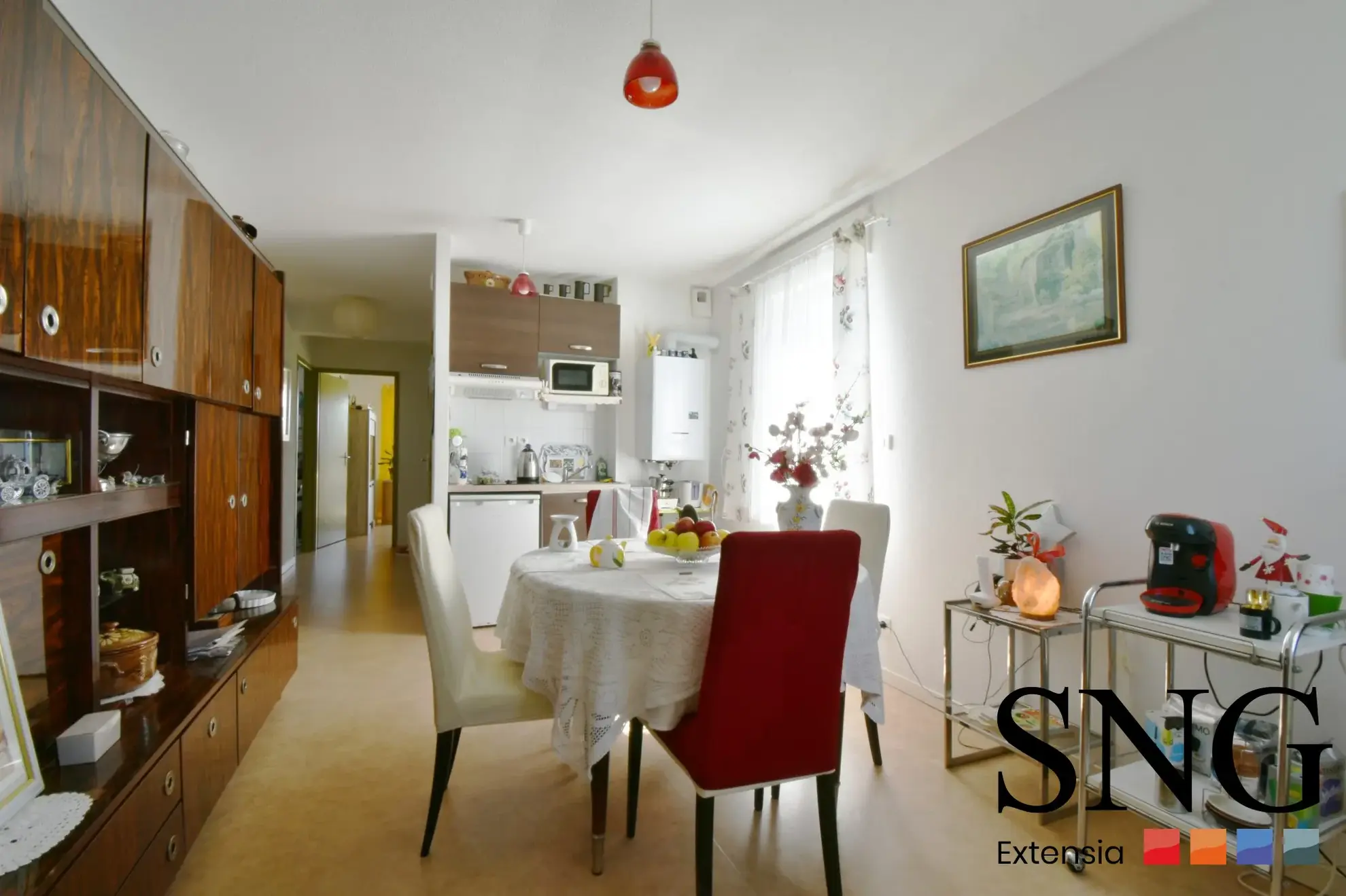 Appartement T3 meublé à vendre avec terrasse et jardin à Le Châtelet 