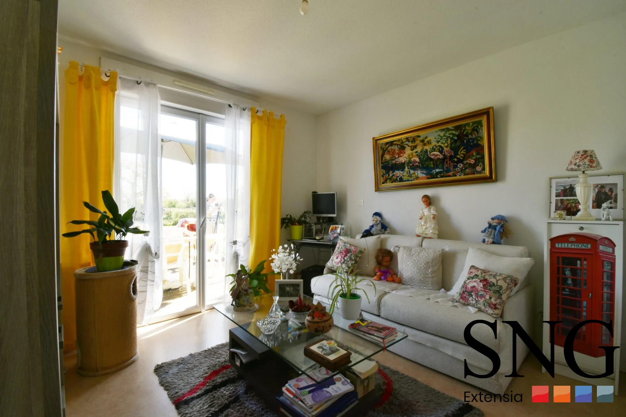 Appartement T3 meublé à vendre avec terrasse et jardin à Le Châtelet 