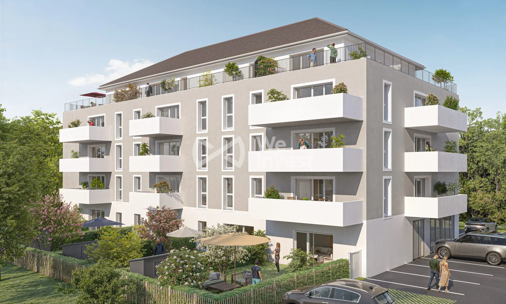 Appartement neuf avec terrasse et vue montagne à Billère