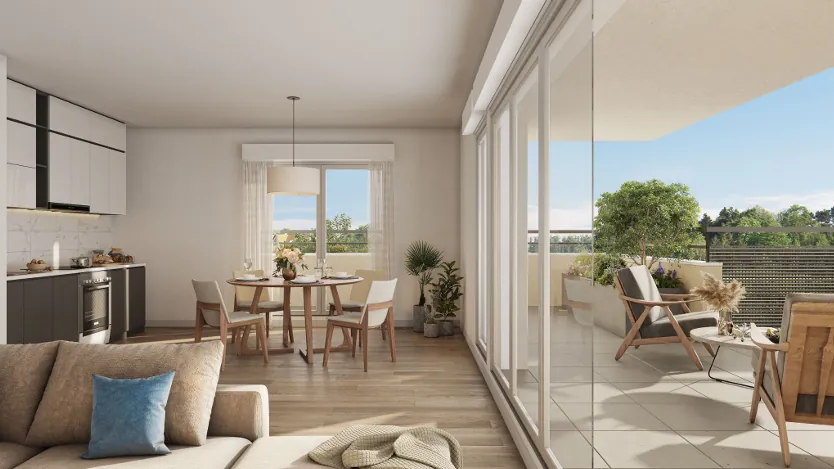 Appartement 2 pièces à Clermont-Ferrand en Vente - Livraison 2027 