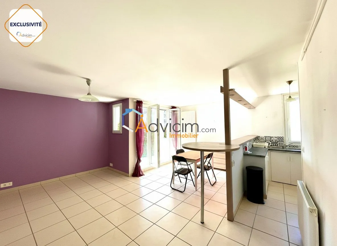 Appartement T2 de 51 m² avec jardin et garage à Orléans - Saint-Marc 