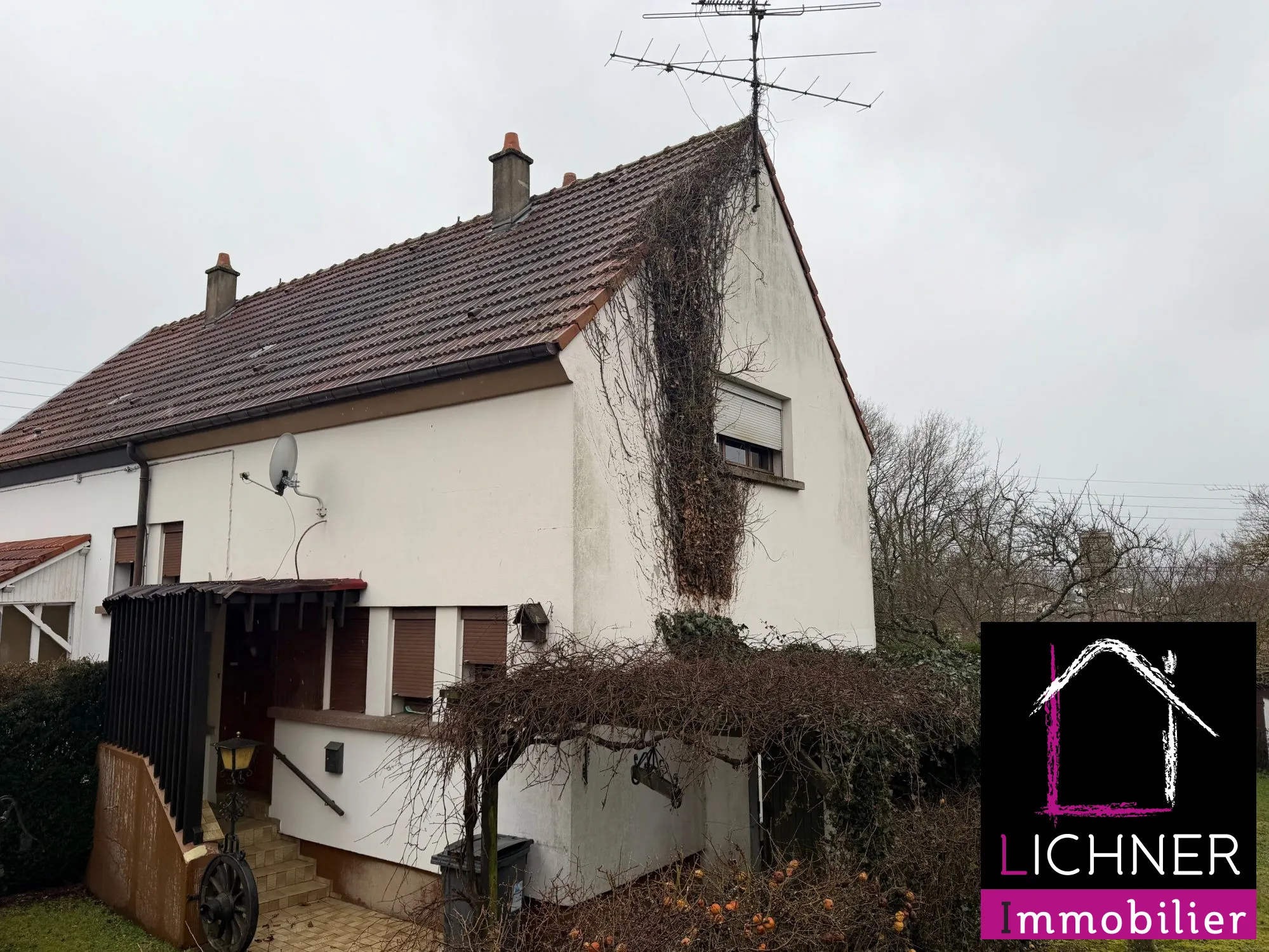 Maison mitoyenne à rénover de 71,44 m² à Dessen en Moselle-Est